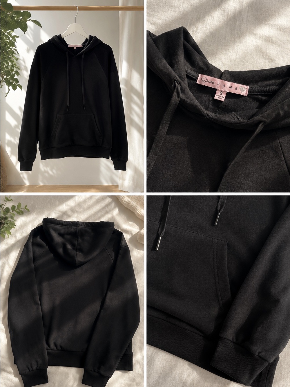 Classic Black Hoodie
